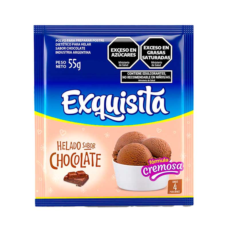 HELADO EXQUISITA CHOCOLATE 55 Grs