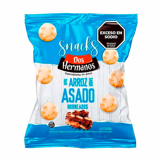 SNACK ARROZ DOS HERMANOS Asado 80 Grs