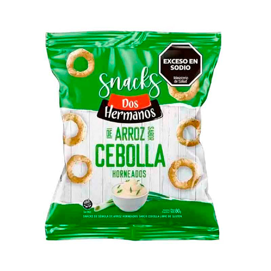 SNACK ARROZ DOS HERMANOS Crema/Ceb 80 Gr