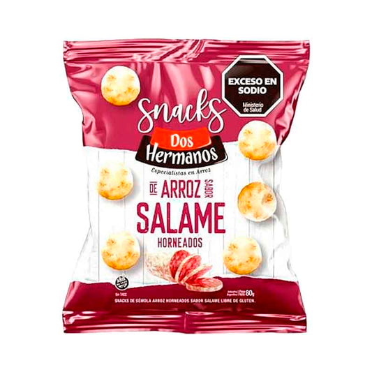 SNACK ARROZ DOS HERMANOS Salame 80 Grs