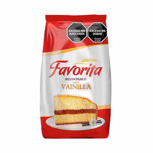 BIZC. FAVORITA VAINILLA 450 Grs