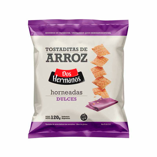 TOSTADITA DOS HERMANOS DULCES 120 Grs