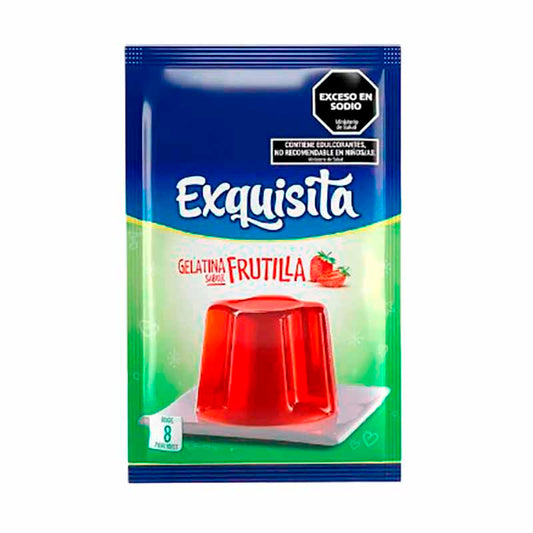 GELAT. LIGHT EXQUISITA FRUTILLA 25 Grs