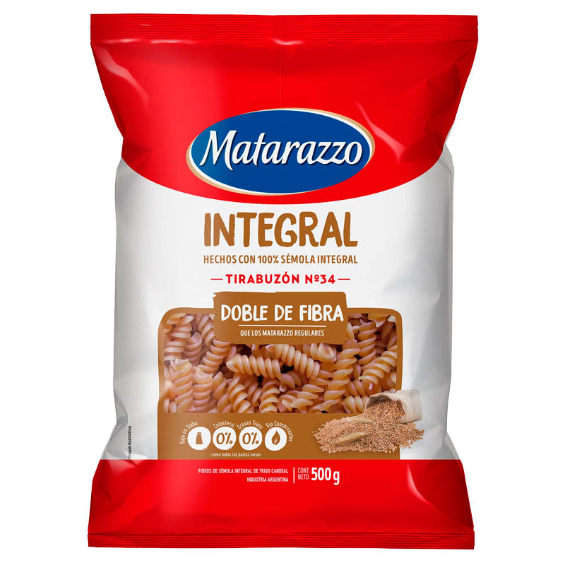 FID. MATARAZZO Tirabuzon Integral 500 Grs