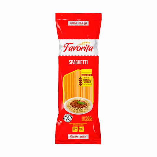FID. FAVORITA SPAGUETTI 500 Grs