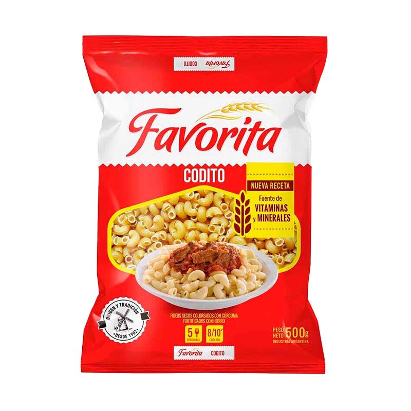 FID. FAVORITA CODITO 500 Grs