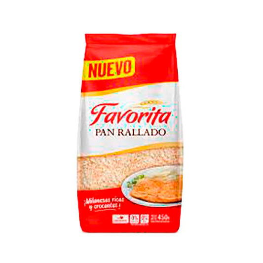 PAN RALLADO FAVORITA 450 Grs