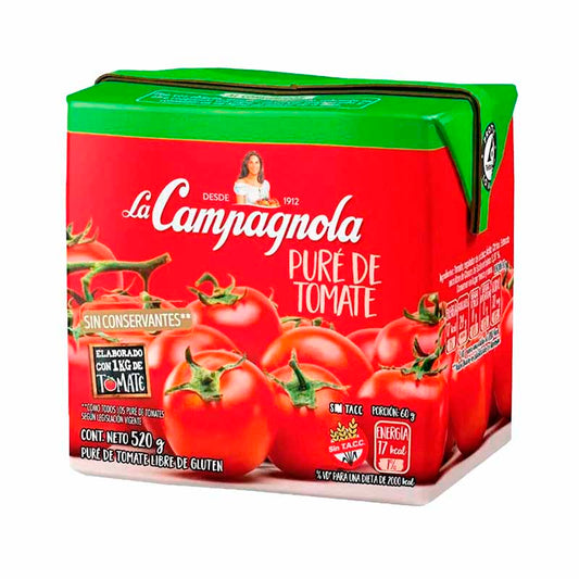 PURE TOMATE CAMPAGNOLA 520 Grs
