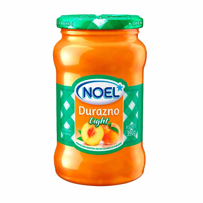 MERM. LIGHT NOEL DURAZNO 390 Grs
