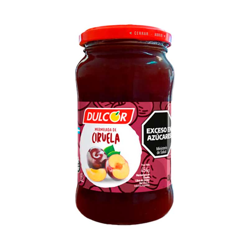 MERM. DULCOR CIRUELA 454 Grs