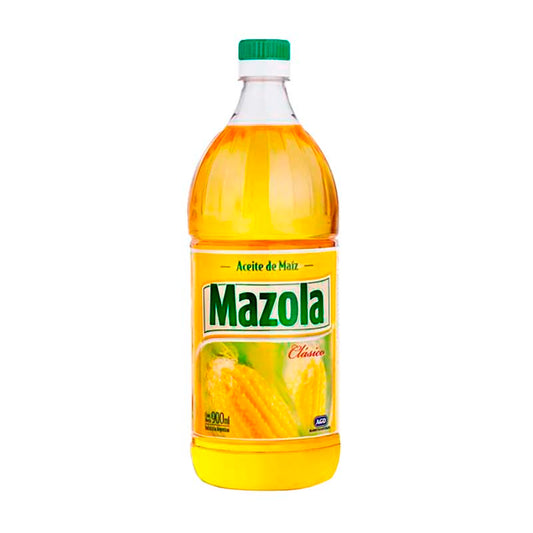 ACEITE MAIZ MAZOLA 900 CC.