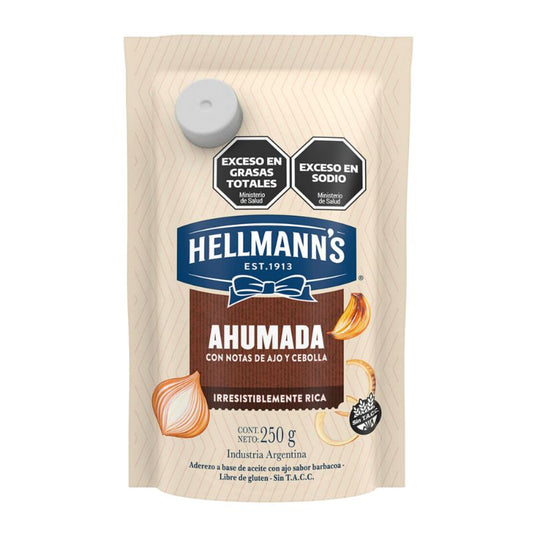 MAYONESA HELLMANS Ahumada 250 Grs
