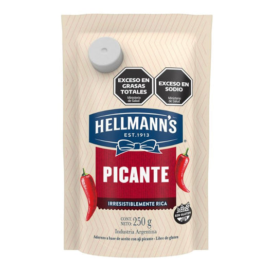 MAYONESA HELLMANS Picante 250 Grs