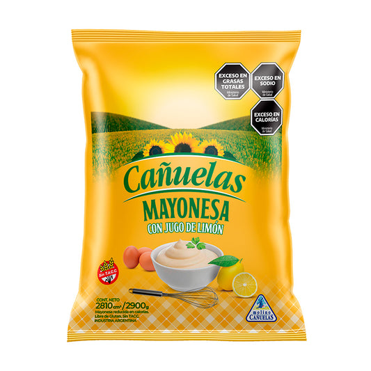 MAYONESA CA�UELAS BOLSA 2.9 Kgs