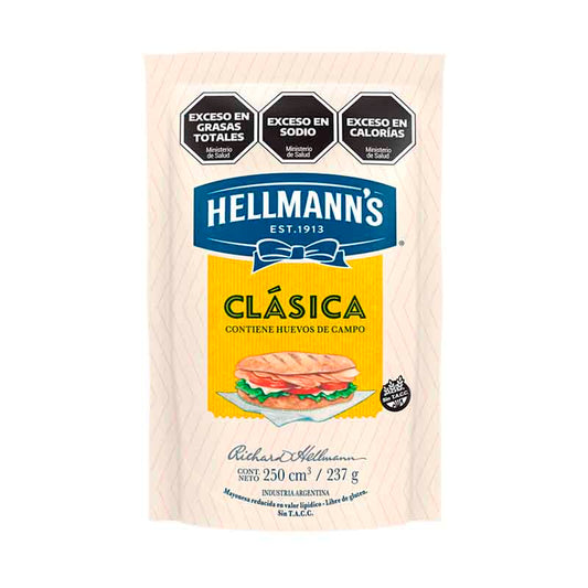 MAYONESA HELLMANS D/P 237 Grs