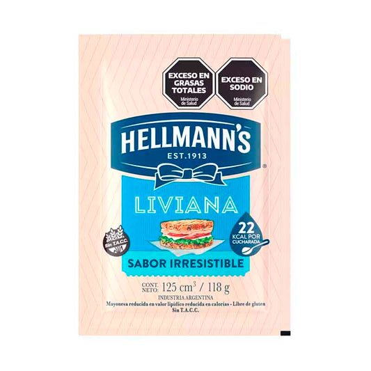 MAYONESA HELLMANS LIVIANA 118 Grs