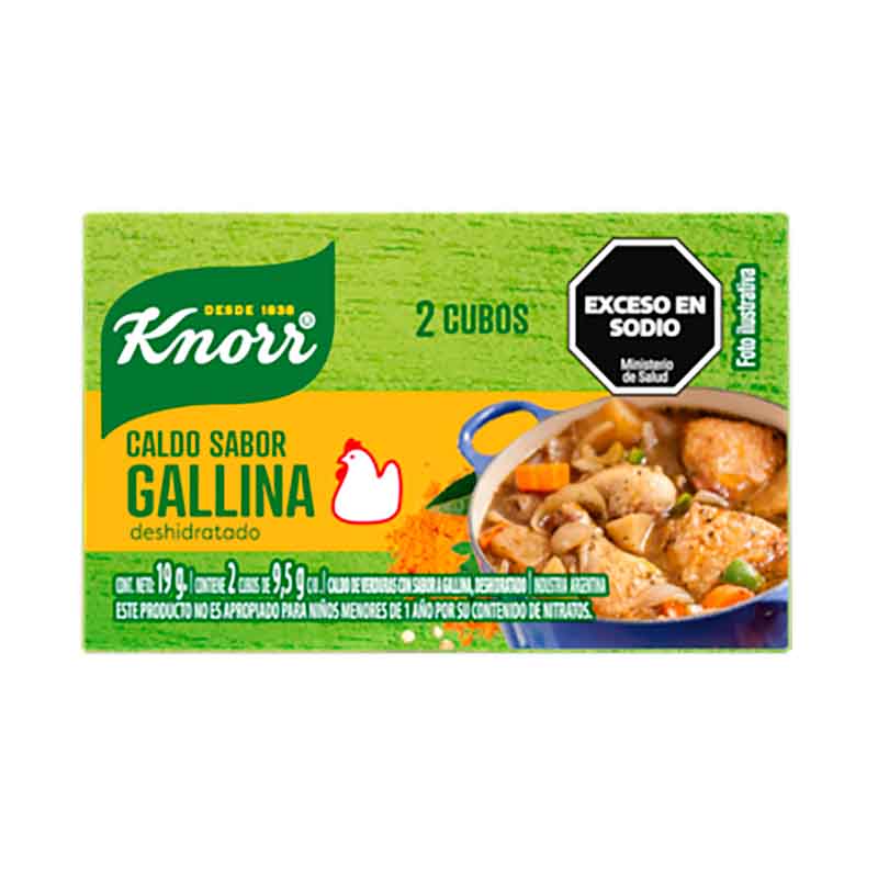 CALDO KNORR GALLINA 2 Un.