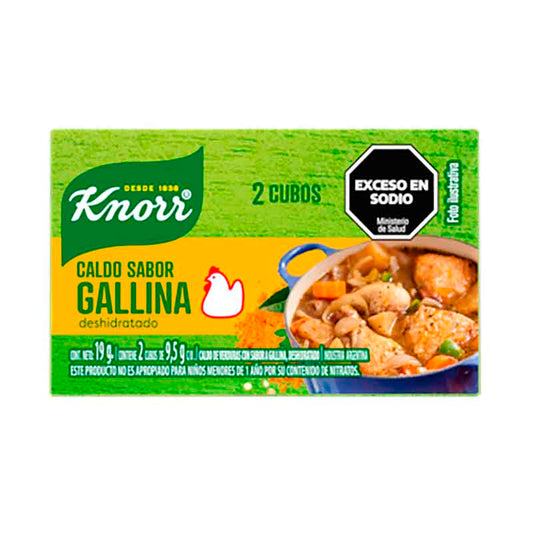 CALDO KNORR GALLINA 2 Un.