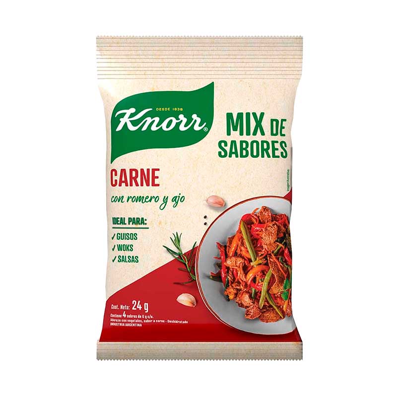 CONDIMENTO KNORR CARNE 24 Grs
