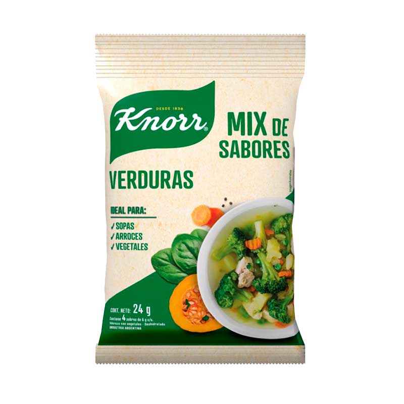 CONDIMENTO KNORR VERDURA 24 Grs