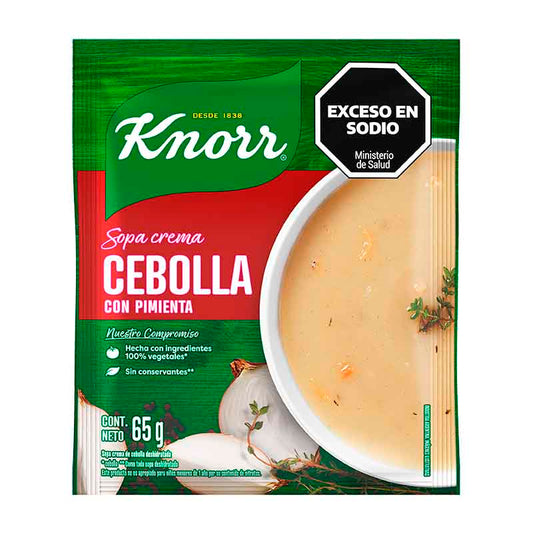 SOPA CREMA KNORR CHOCLO C/PUERRO 67 Grs