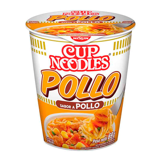 SOPA LISTA CUP NOODLES POLLO 71 Grs