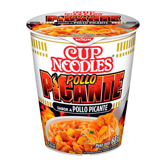 SOPA LISTA CUP NOODLES POLLO PIC. 68 Grs