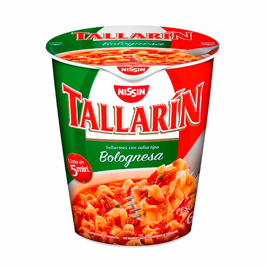 SOPA LISTA CUP NOODLES BOLOGNESA 68 Grs