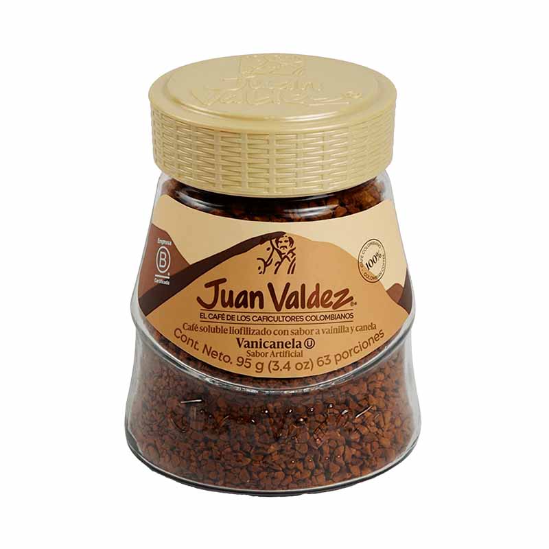 CAFE JUAN VALDEZ VANICANELA 95 Grs