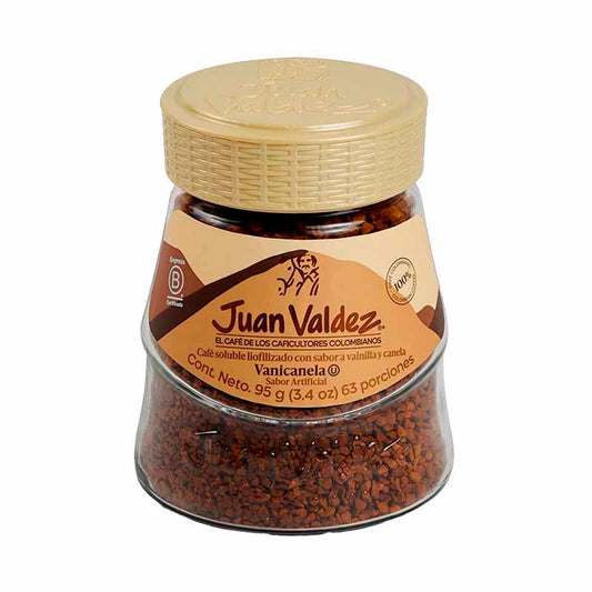 CAFE JUAN VALDEZ VANICANELA 95 Grs