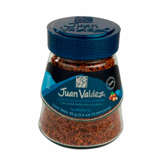 CAFE JUAN VALDEZ AVELLANA 95 Grs