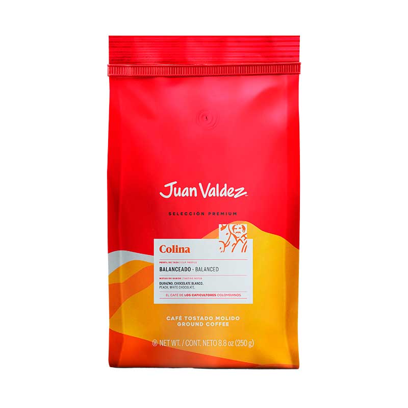 CAFE JUAN VALDEZ COLINA 250 Grs