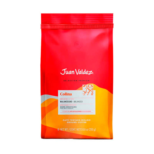 CAFE JUAN VALDEZ COLINA 250 Grs