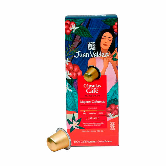 CAPSULA JUAN VALDEZ MUJERES 8 Un.