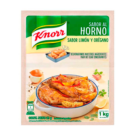 BOLSA P/HORNO KNORR LIMON/OREG 21 Grs