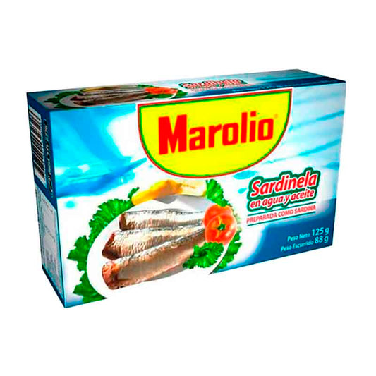 SARDINELA MAROLIO ACEITE 125 Grs
