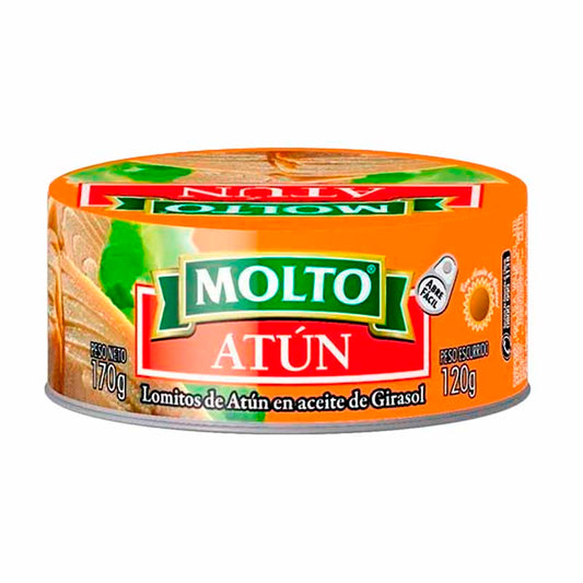 ATUN ENTERO MOLTO ACEITE 170 Grs