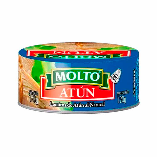 ATUN ENTERO MOLTO NATURAL 170 Grs