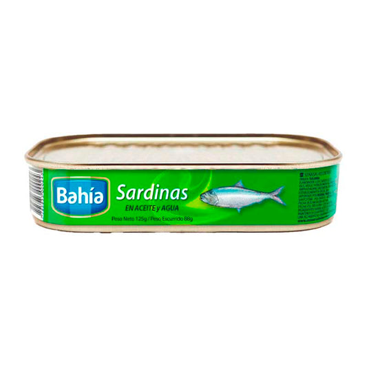 SARDINA BAHIA ACEITE 125 Grs