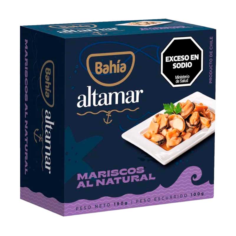 MARISCOS BAHIA AL NATURAL 190 Grs