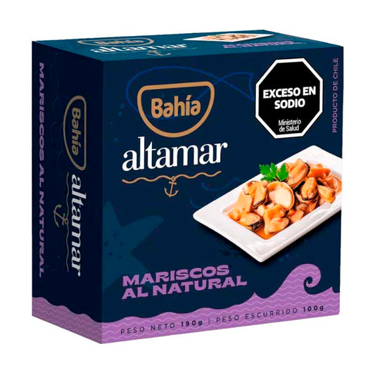 MARISCOS BAHIA AL NATURAL 190 Grs
