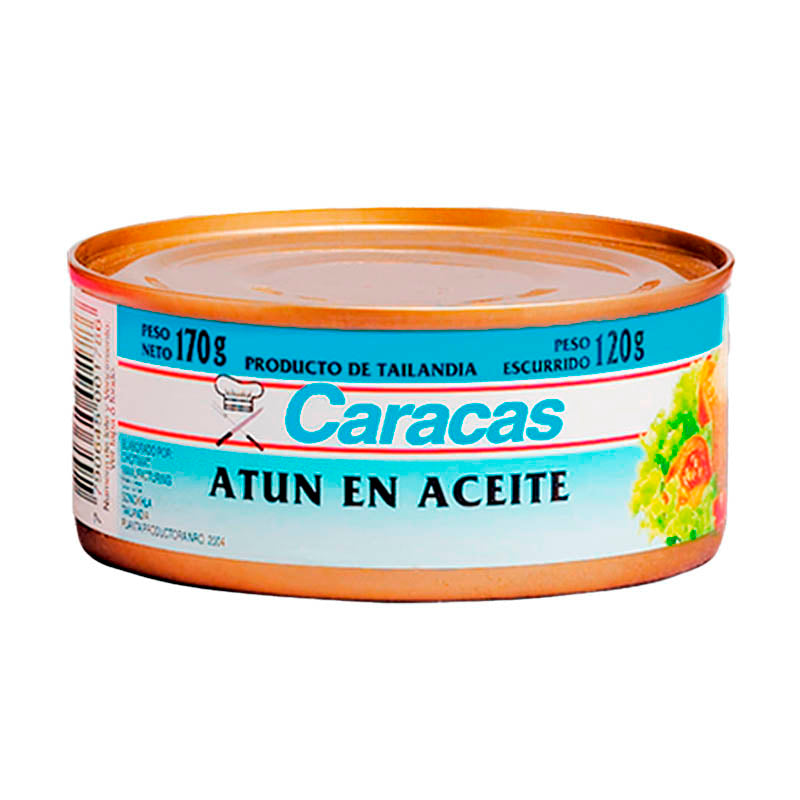 ATUN DESM. CARACAS ACEITE 170 Grs