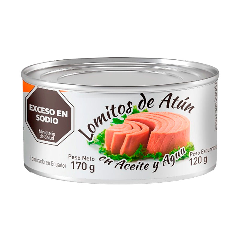ATUN ENTERO MORIXE ACEITE 170 Grs