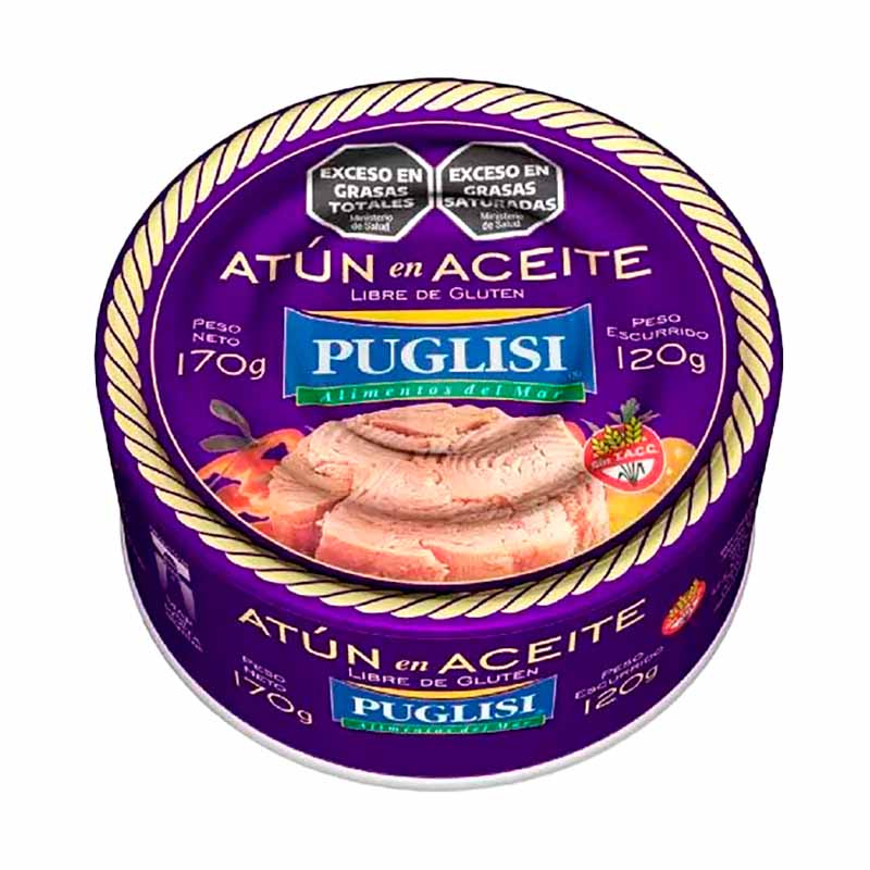 ATUN ENTERO PUGLISI Aceite 170 Grs