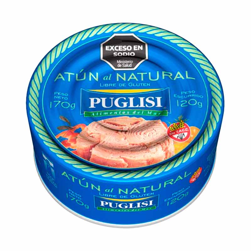 ATUN ENTERO PUGLISI Natural 170 Grs
