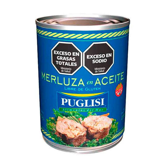 MERLUZA PUGLISI ACEITE 380 Grs