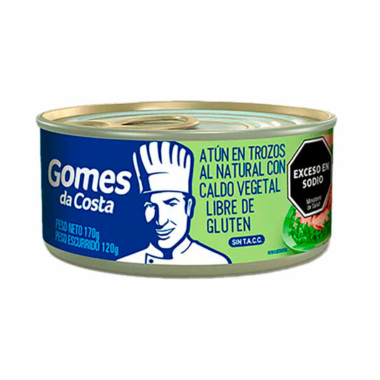 ATUN TROZO G.DA COSTA NATURAL 170 Grs