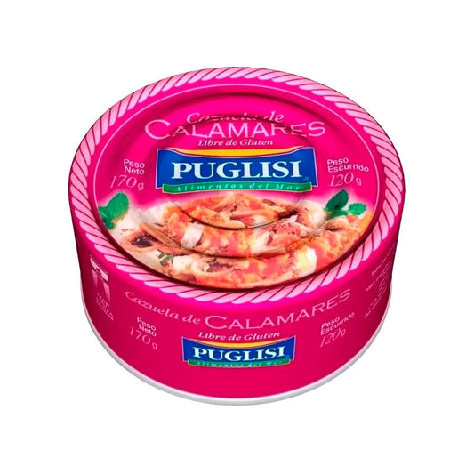 CALAMAR PUGLISI CAZUELA 170 Grs