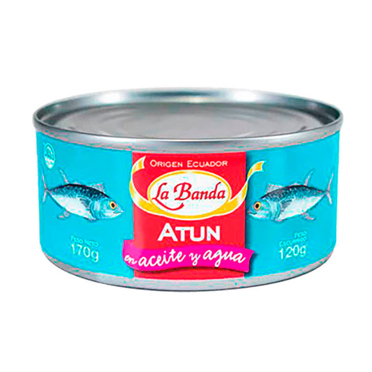 ATUN ENTERO LA BANDA ACEITE 170 Grs