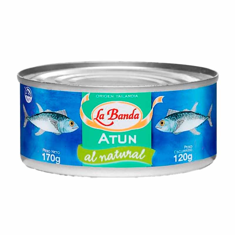 ATUN ENTERO LA BANDA NATURAL 170 Grs